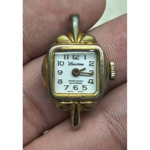 Vintage LUCERNE Mainspring Women's Watch Movement PARTS REPAIR